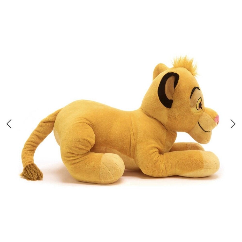 Disney Store The Lion King Simba Large 20 x 26 Inch Plush Stuffed Animal